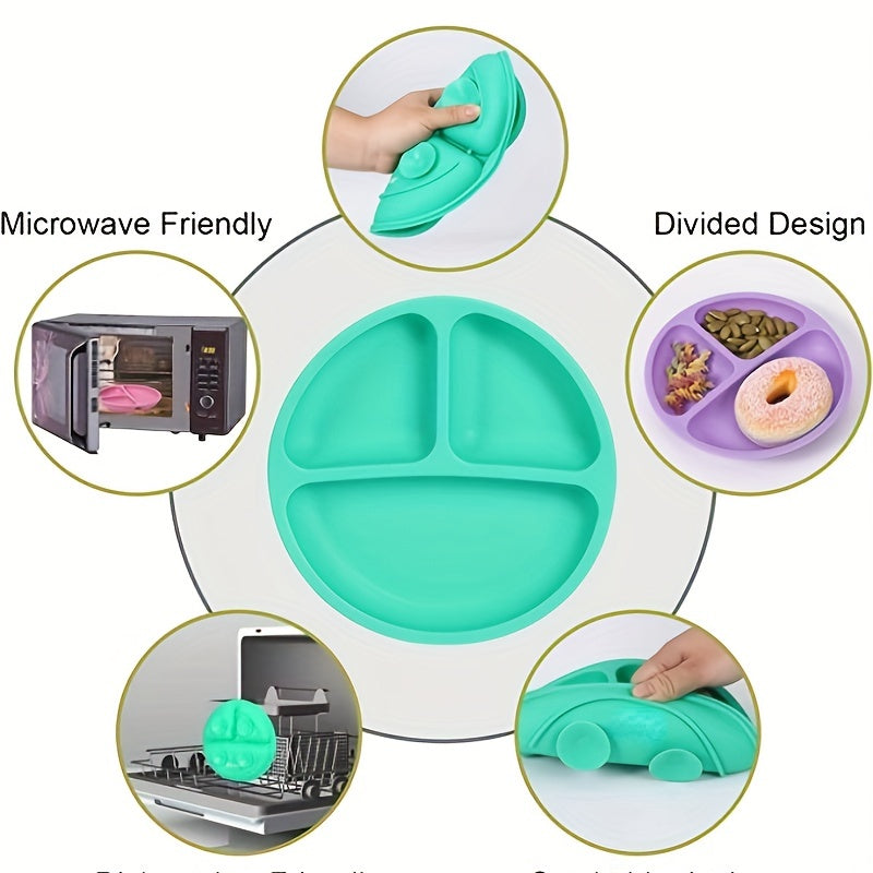 Stay-Put Suction Sillicone Bowls - Surauty