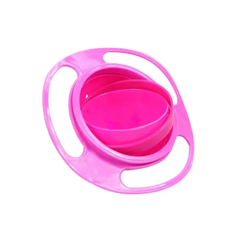 360 Rotate Spill-Proof Universal Baby Feeding Gyro Bowl - Surauty